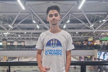Estudante de Douradina embarca para interc&acirc;mbio na Nova Zel&acirc;ndia