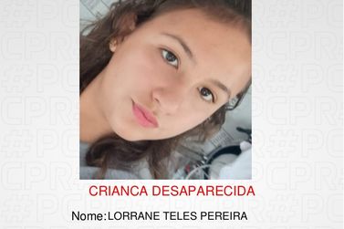 Menina de 11 anos desaparece em Fazenda Rio Grande 