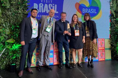 Foz do Iguaçu recebe prêmio como 5º destino mais buscado da América do Sul