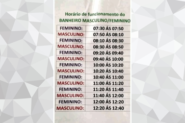 Banheiro compartilhado e hor&aacute;rio para uso geram revolta em col&eacute;gio estadual 