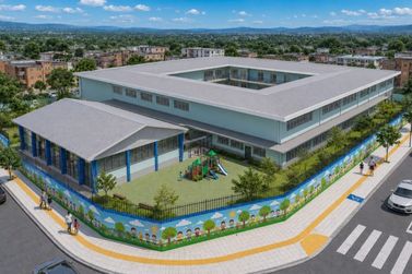 Depois de 22 anos embaixo de arquibancada, escola ter&aacute; sede definitiva de R$ 8 milh&otilde;es