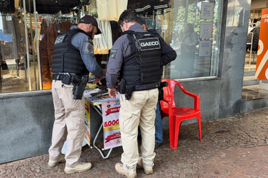 GAECO mira esquema de jogo do bicho e cumpre 35 mandados em Foz e Santa Terezinha