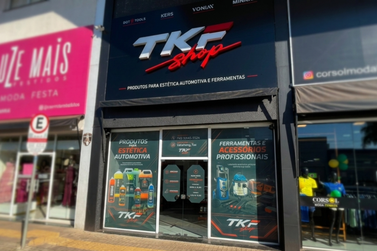 TKF Shop chega &agrave; Vila Portes com produtos profissionais e cursos de est&eacute;tica automotiva