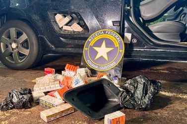 Fundo falso em carro escondia mais de 5,8 mil ampolas de rem&eacute;dios emagrecedores