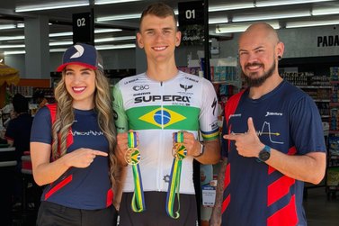 Atleta patrocinado pelo Dilettare conquista dois t&iacute;tulos no Brasileiro de Mountain Bike