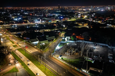 Ilumina&ccedil;&atilde;o de LED avan&ccedil;a em Foz do Igua&ccedil;u e deve alcan&ccedil;ar 80% da cidade em 2026