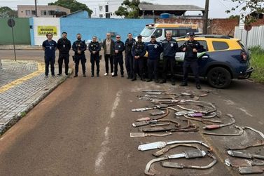Mais 100 escapamentos barulhentos s&atilde;o destru&iacute;dos em opera&ccedil;&atilde;o do Foztrans e da GM