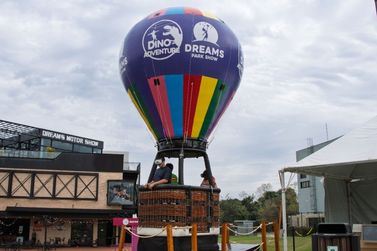 Nova atra&ccedil;&atilde;o: Bal&atilde;o virtual leva visitantes para sobrevoo 6D pelas Cataratas e Itaipu
