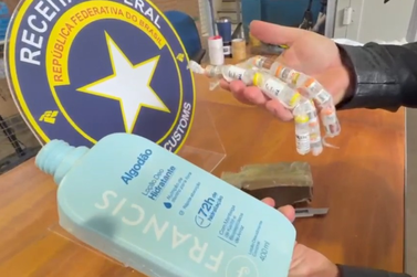 Receita encontra 20 medicamentos emagrecedores escondidos em pote de hidratante