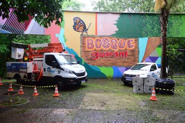 Bosque Guarani come&ccedil;a a ser revitalizado com investimento de quase R$ 1 milh&atilde;o