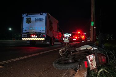 Motociclista perde controle da moto e morre em acidente pr&oacute;ximo ao ped&aacute;gio