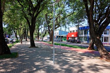 Pista de caminhada da JK fica sem piso para orientar pessoas com defici&ecirc;ncia visual
