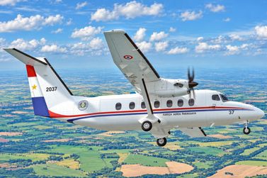 Recursos de Itaipu financiam compra de novo avi&atilde;o para a For&ccedil;a A&eacute;rea do Paraguai