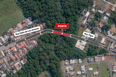 Foz abre licita&ccedil;&atilde;o para construir ponte entre Loteamento Cataratas e bairro Carim&atilde;