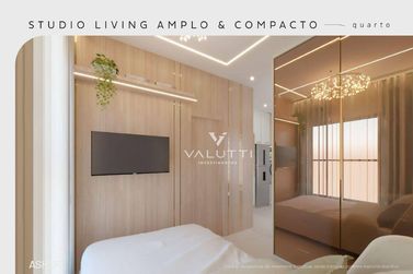 Apartamento &agrave; venda - 24m&sup2; - Residencial Asher