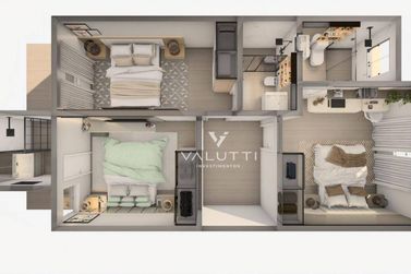 Sobrado &agrave; venda - 113m&sup2; - RESIDENCIAL NEVADA