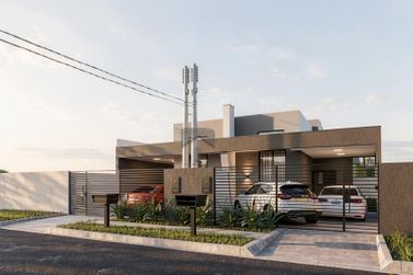 Casa &agrave; venda - 84m&sup2; - Lote Grande