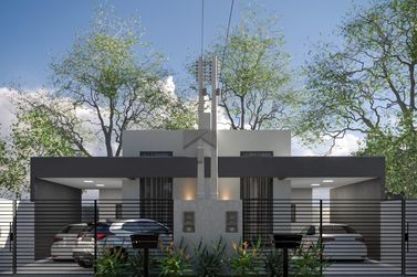 Casa &agrave; venda - 84m&sup2; - Lote Grande
