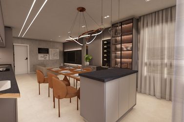 Apartamento &agrave; venda - 64m&sup2; - Centro