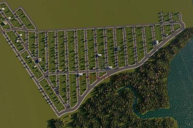 Terreno &agrave; venda - 200m&sup2; - Loteamento Ecoville I