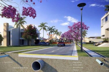 Terreno &agrave; venda - 1290m&sup2; - Village Iguassu Golf Residence