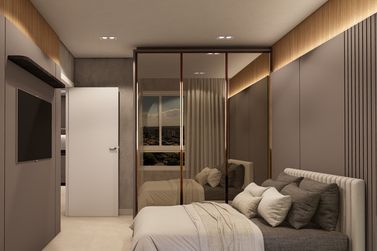 Apartamento &agrave; venda - 64m&sup2; - Centro