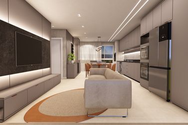 Apartamento &agrave; venda - 64m&sup2; - Centro