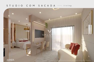 Apartamento &agrave; venda - 24m&sup2; - Residencial Asher