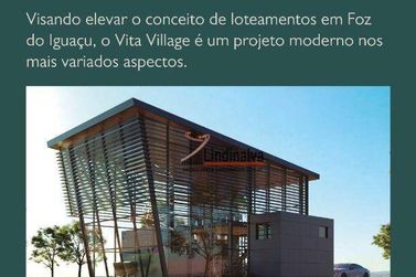 Terreno &agrave; venda - 300m&sup2; - Loteamento Vita Village
