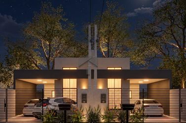 Casa &agrave; venda - 84m&sup2; - Lote Grande