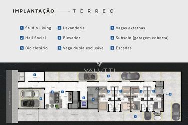 Apartamento &agrave; venda - 24m&sup2; - Residencial Asher