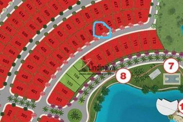 Terreno &agrave; venda - 500m&sup2; - Royal Falls Yacht