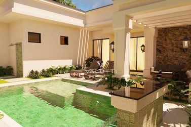 Casa &agrave; venda - 208m&sup2; - Condom&iacute;nio Residencial Dom Laurindo