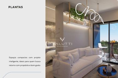 Apartamento &agrave; venda - 24m&sup2; - Residencial Asher