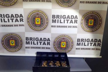 Brigada Militar de Canela realiza prisão por furto arrombamento em mercado