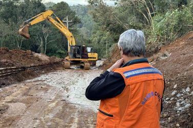 Executivo de Gramado segue atuando na recuperação das áreas afetadas pela chuva