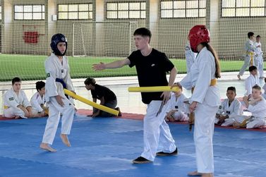 3º Campeonato Municipal de Taekwondo reuniu atletas no ginásio da Vila Olímpica