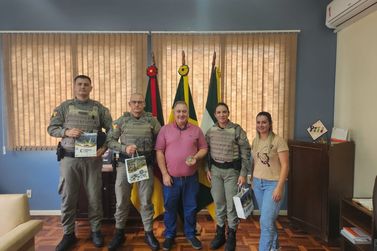 41&ordm; BPM retoma Proerd em Cambar&aacute; do Sul e S&atilde;o Francisco de Paula