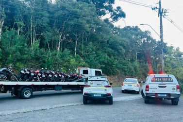 Brigada Militar co&iacute;be dire&ccedil;&atilde;o perigosa e refor&ccedil;a seguran&ccedil;a no interior de Canela
