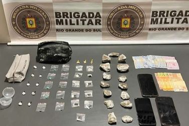 Brigada Militar prende duas mulheres por tr&aacute;fico de drogas em Gramado