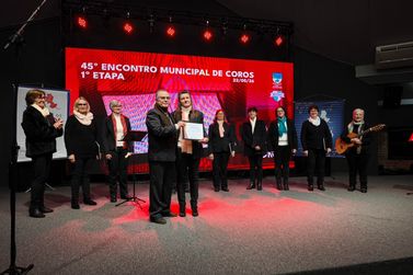 Nova Petr&oacute;polis d&aacute; in&iacute;cio ao 45&ordm; Encontro Municipal de Coros