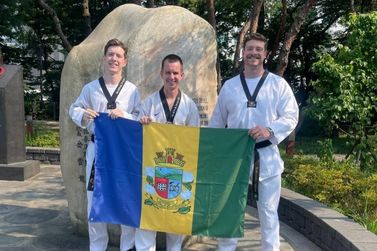 Representando o Brasil, atletas gramadenses iniciam prepara&ccedil;&atilde;o na Coreia do Sul
