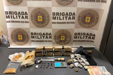 Brigada Militar prende homem por tr&aacute;fico de drogas em Canela