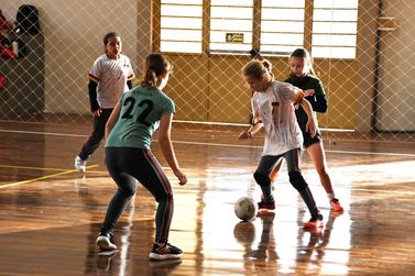 Futsal &eacute; mais uma etapa realizada dos Jogos Escolares 2026 de Picada Caf&eacute;