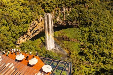 Parque do Caracol, em Canela, recebe o programa &lsquo;Encontro com Patr&iacute;cia Poeta&rsquo;