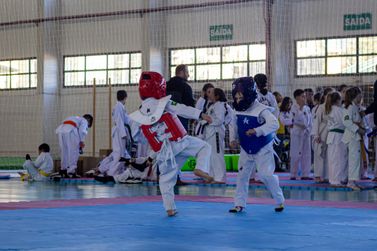 Campeonato Municipal valoriza o Taekwondo e re&uacute;ne fam&iacute;lias na Vila Ol&iacute;mpica em Gramado