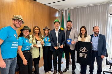 Nova Petr&oacute;polis apresenta Nova Oktoberfest 2026 &agrave; Secretaria de Turismo do Estado