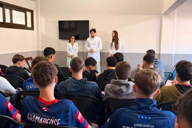 UCS Hort&ecirc;nsias firma parceria com o Gramadense para atendimento nutricional aos atletas