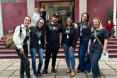 Educadores de Nova Petr&oacute;polis participam de capacita&ccedil;&atilde;o e apresentam "Mochila Itinerante"
