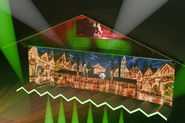 Pal&aacute;cio dos Festivais vira palco do espet&aacute;culo &ldquo;O Despertar das Luzes&rdquo; do 41&deg; Natal Luz